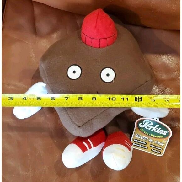 Perkins Bakery Buddies Bobby Brownie 11 Inch Stuffed Animal Plush Toy RARE HTF - Picture 10 of 12